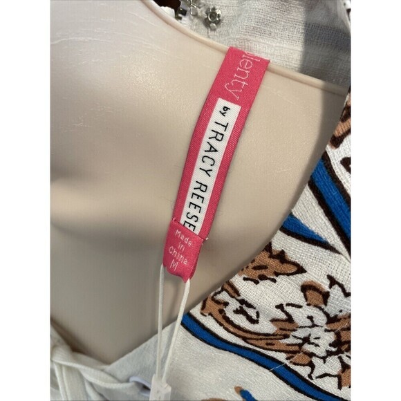 Anthropologie NWT Tracy Reese Womens Size M White Boho Print Sheath Dress $168.0 - Picture 8 of 12